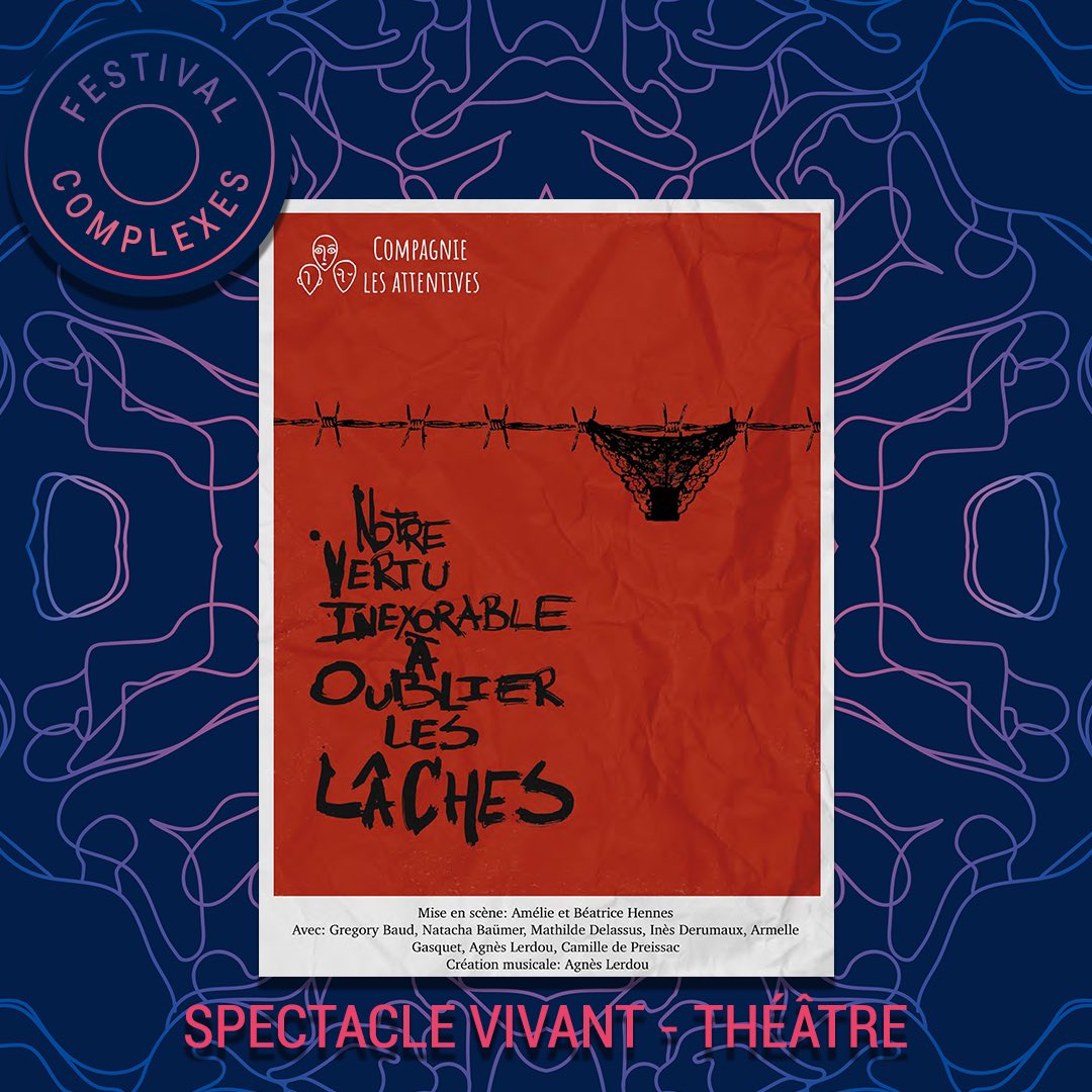 MarmArtistiques's tweet photo. PROGRAMMATION - SPECTACLE VIVANT 🎭

Nous sommes https://t.co/qsNFMf4Nq9 de vous annoncer aujourd’hui la première œuvre de la programmation de Complexes, la 17e édition des Marmites Artistiques ! 🌟 

https://t.co/mbanHAFKw8 https://t.co/VtwV9HrAGP