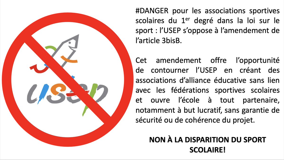 USEP nationale tweet media