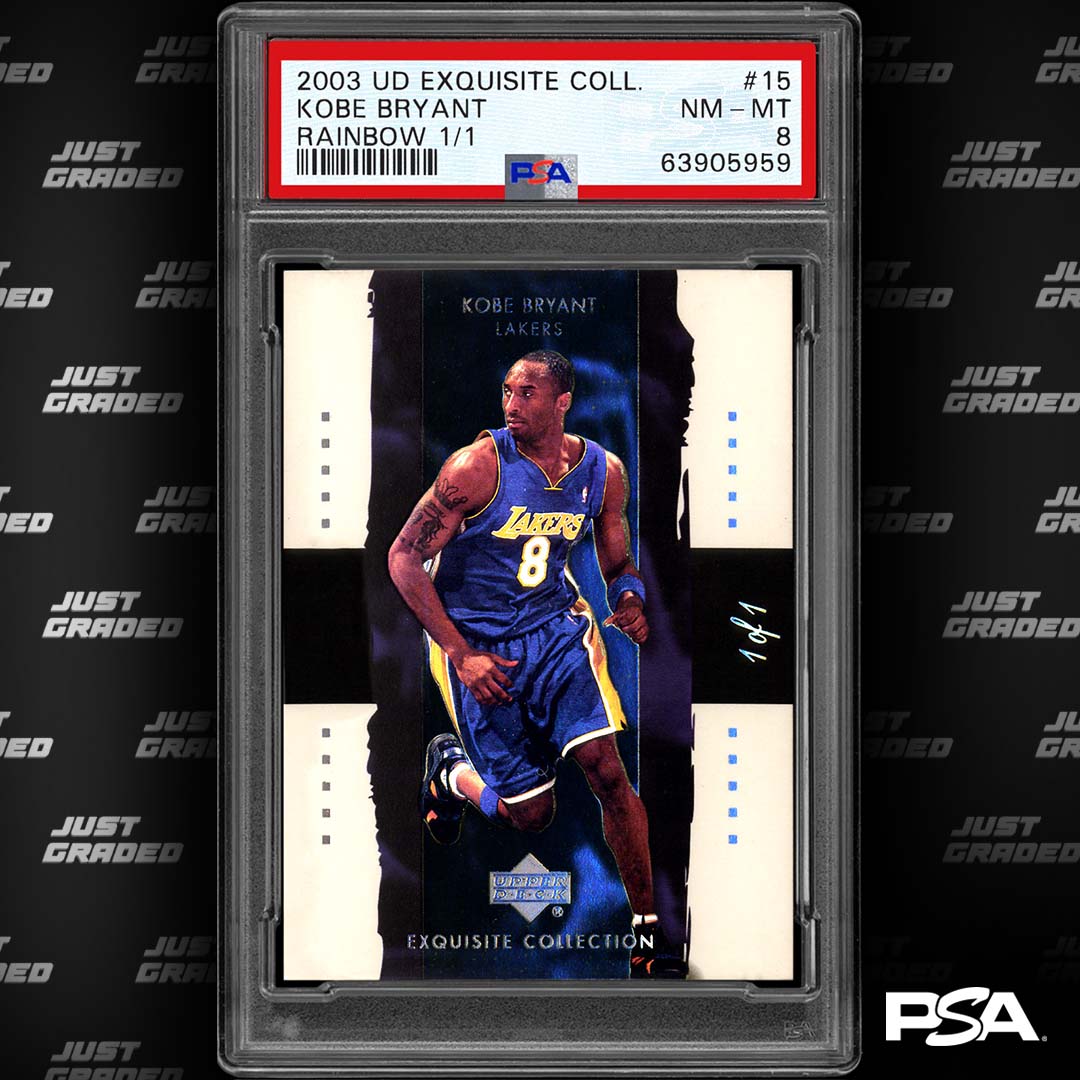 PSAcard's tweet photo. Kobe Exquisite 1/1s ... 🐍∞ https://t.co/htVqZSoatY