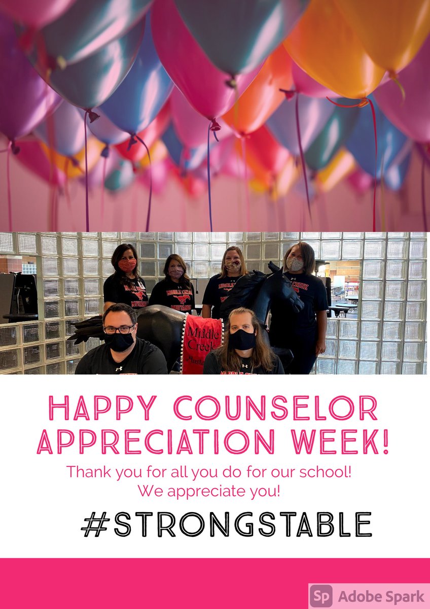 Our <a href="/mchscounselors/">MCHS Counselors</a> truly are #leadinggallopingmustangs THANK YOU for all you do for our school! <a href="/mchsmustangs/">Middle Creek HS</a> <a href="/PrincipalPeckha/">Lacey Peckham</a> @ApShipp <a href="/CMcCaskillEdu/">Candice McCaskill</a> <a href="/AP_JCucurullo/">Jimmy Cucurullo</a>