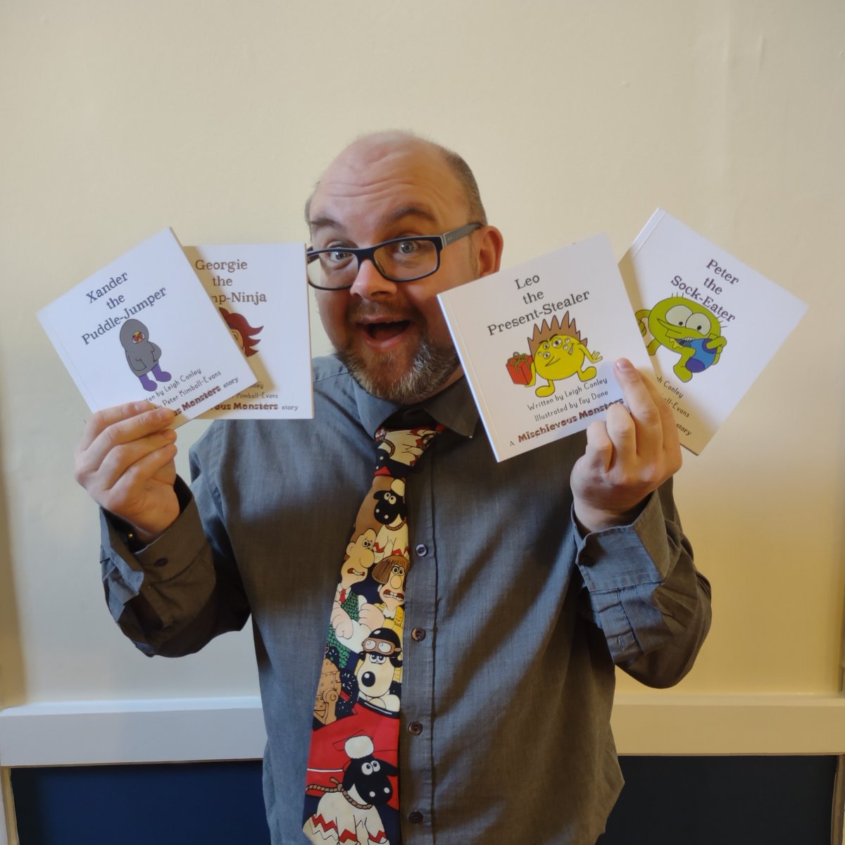 Mischievous_Mon's tweet photo. Hi, I'm Leigh Conley, author of the Mischievous Monsters series of children's picture books. These funny, bright and colourful books tell the individual stories of the Mischievous Monsters who live among us and cause havoc in our lives...
https://t.co/AM1UAdt4ay https://t.co/U5RUvQJuya