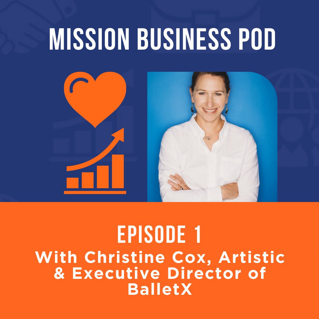 To celebrate National Ballet Day, we're re-listening to the first episode of Mission Business Pod. Episode 1 features Christine Cox, Artistic and Executive Director of <a href="/BalletX/">BalletX</a> Get caught up with #missionbusiness today! <a href="/yptcllc/">Your Part-Time Controller, LLC (YPTC)</a>