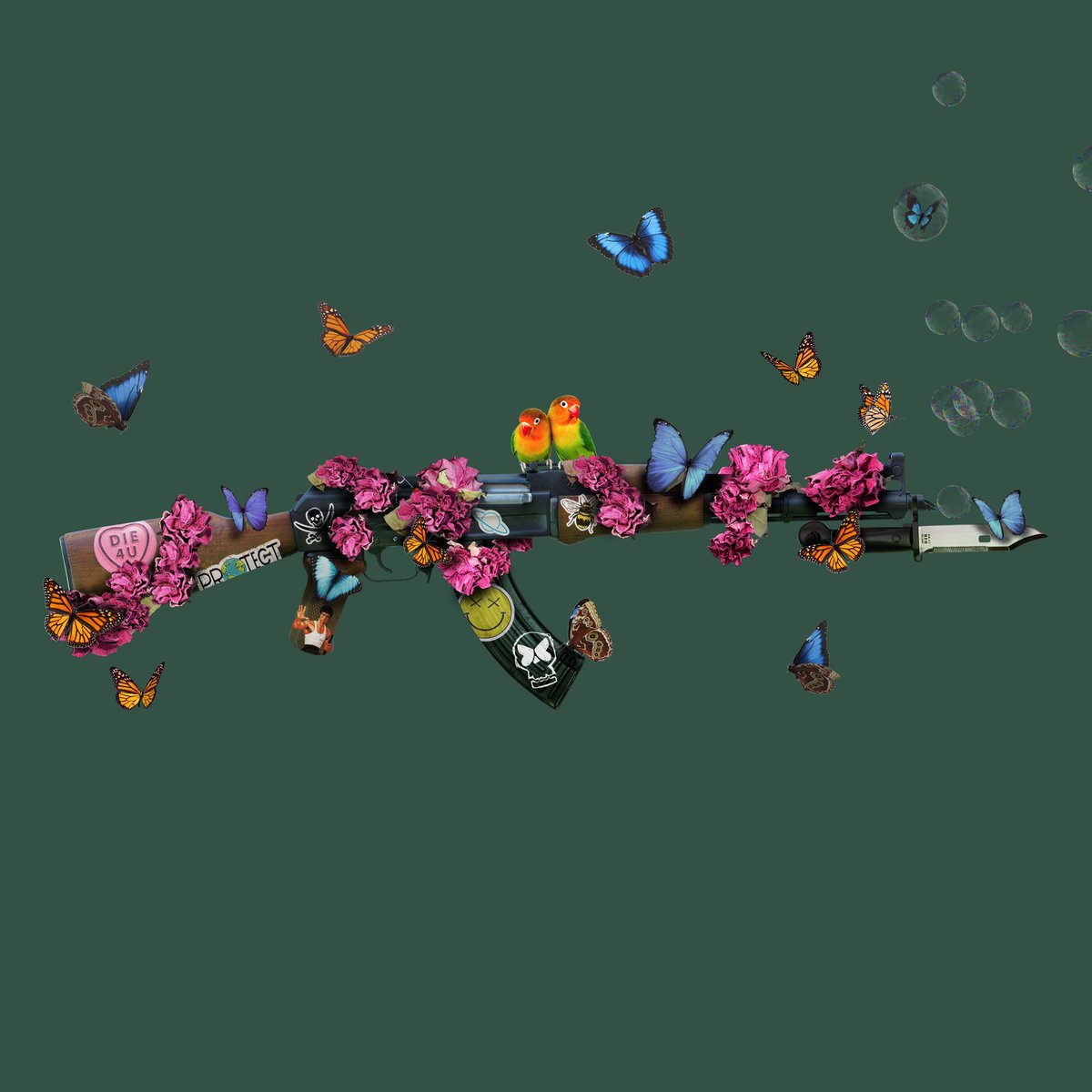 Kalash47NFT's tweet image. To celebrate the upcoming @Kalash47NFT launch, we’re giving away 10 more whitelists spots 🦋

To enter:

• Follow @Kalash47NFT 
• Tag 3 friends
• Like &amp;amp; Retweet 

Winners will be announced in 24hrs!
@BranSymondson #NFTGiveaway #NFTs #NFTwhitelist