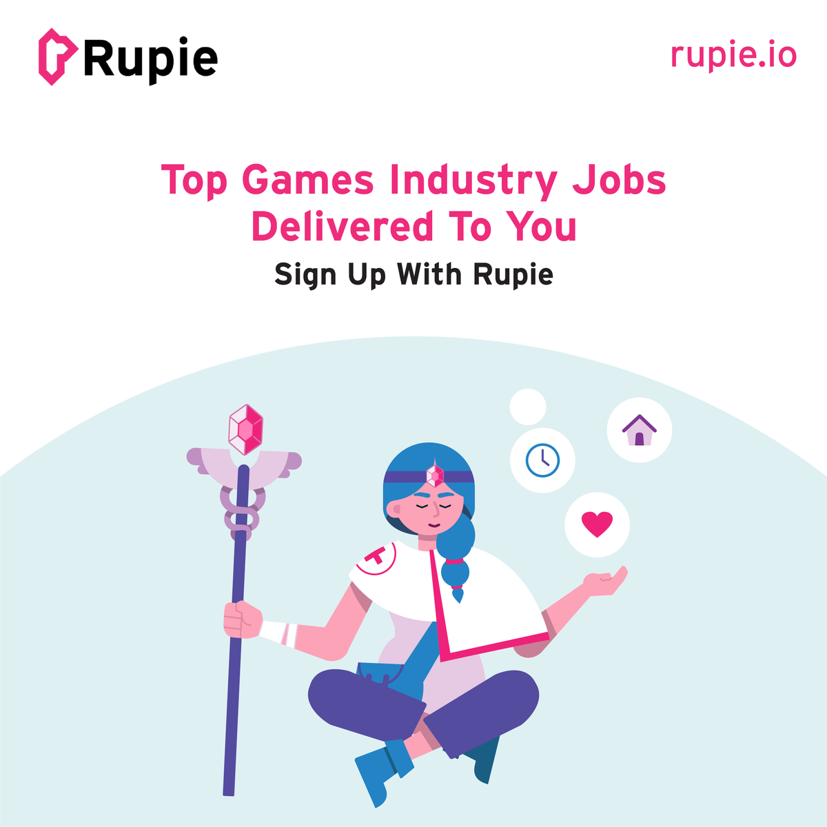 Showcase your skills with multiple top video games studios on Rupie and have top games industry jobs delivered to you.

Sign up now and join the ranks of talented games developers today.
rupie.io/talent 
.
.
.
#gamesindustry #gamesdevelopers #developerjob