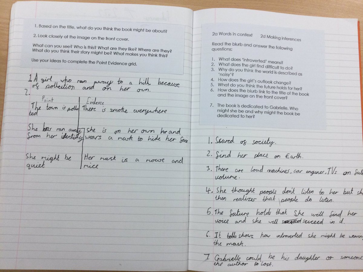 LSTClass09's tweet photo. A great start to Children’s Mental Health Week exploring the book ‘I Go Quiet’. This morning, we looked closely at the front cover and blurb #STPSReading #ChildrensMentalHealthWeek #inference https://t.co/ZOuYwrbjyH