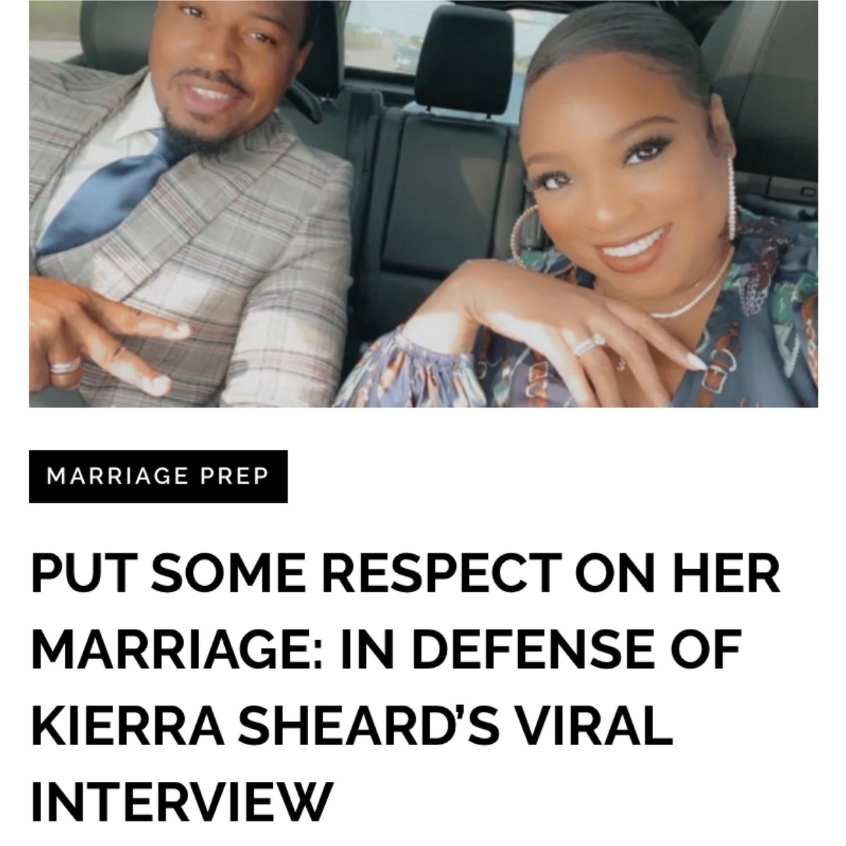 “Regardless whether if it was even our business to know, #KierraSheard shared the information; so now, I need for us to stop pretending that these points don’t exist in the same conversations being had in various comment sections…”

Read more on BLISS: blissforsingles.com/put-some-respe…