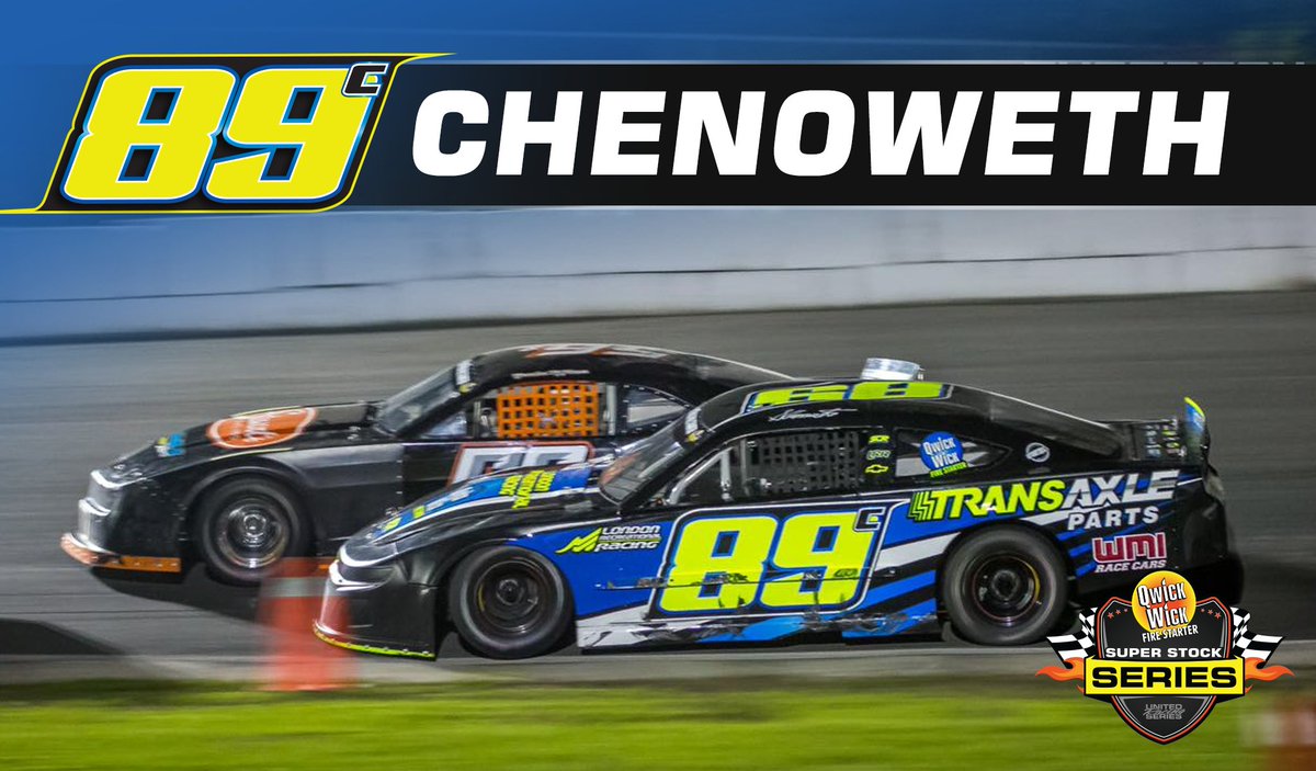 REGISTRATION - <a href="/QwickWick/">Qwick Wick Fire Starter</a> Super Stock Series

Shawn Chenoweth
Home Track: Flamboro
Plattsville, ON

2022 partners: London Recreational Racing, Mannheim Apex Oil, Caldecott mill Wright Services, Qwick Wick Fire Starters, KR Communications, SCR, Team Vincent Motorsports, Prowraps