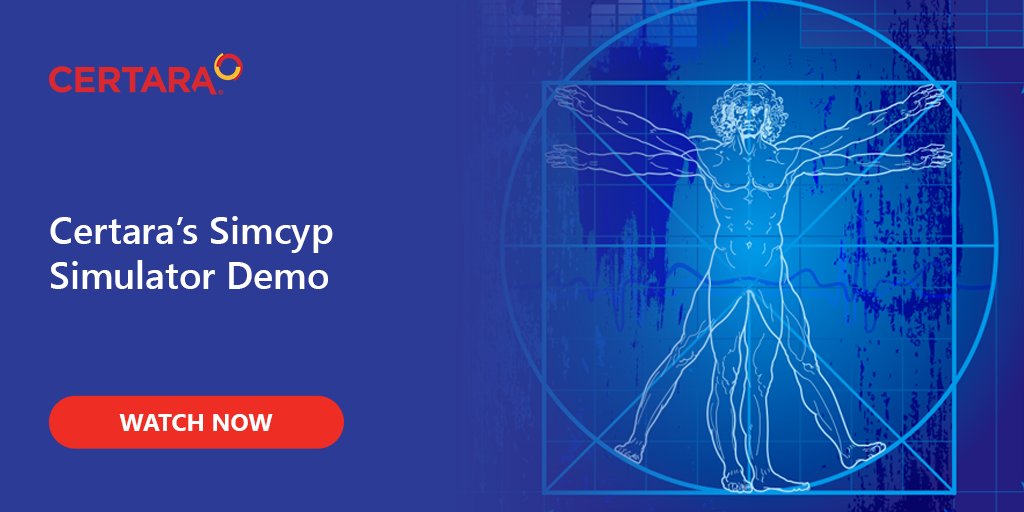 Certara's tweet photo. Check out this video to learn more about Certara's Simcyp Simulator Demo & how it has been used to inform more than 250 label claims for 85+ novel drug approvals by the #FDA.
Watch now here: https://t.co/1VmL5VtguJ
#PBPK #Simcyp https://t.co/D2CnMgGq5A