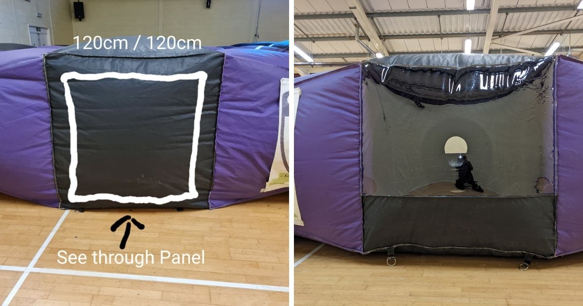 MDSLeisure's tweet image. Our talented team can enhance existing inflatable and soft play systems by designing and making safe additions or changes. This laser tag maze was crying out for a clear window...
mdsleisure.co.uk/creating/soft-… 
#softplay #inflatableplay #lasertag #laserquest #inflatablerepair