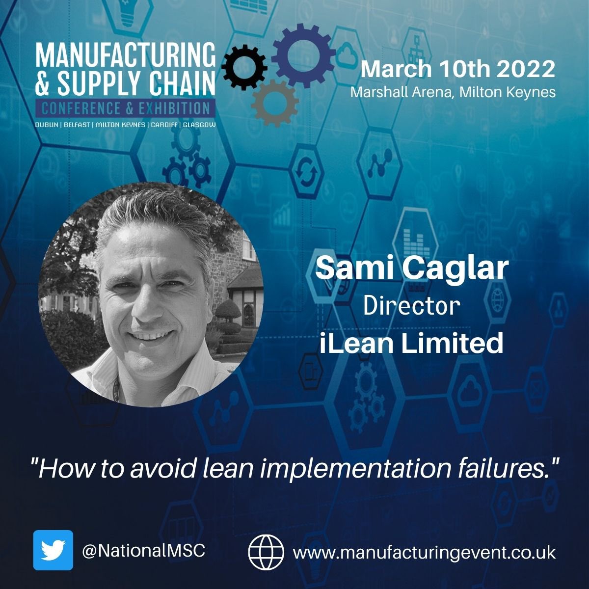 iLeanLtd's tweet photo. Come and listen to our short speech on Lean implementations and how to avoid failures. #semper_ad_meliora https://t.co/W3LzDH4NZu