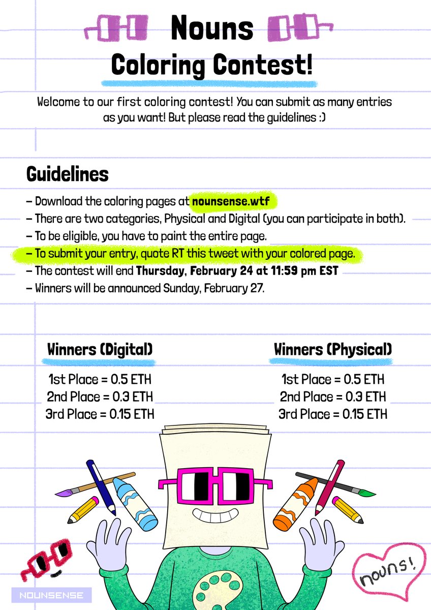 Nounsense tweet media