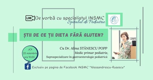 #INSMC Bucharest team participated in a series of events in order to raise awareness and improve #knowledge about #celiac disease, and promote #CD #SKILLS project. Read more: interreg-danube.eu/news-and-event… #USMF_Moldova #UKCMaribor #Interreg_Danube #Interreg_CE #ENA #IOMC_A_Rusescu