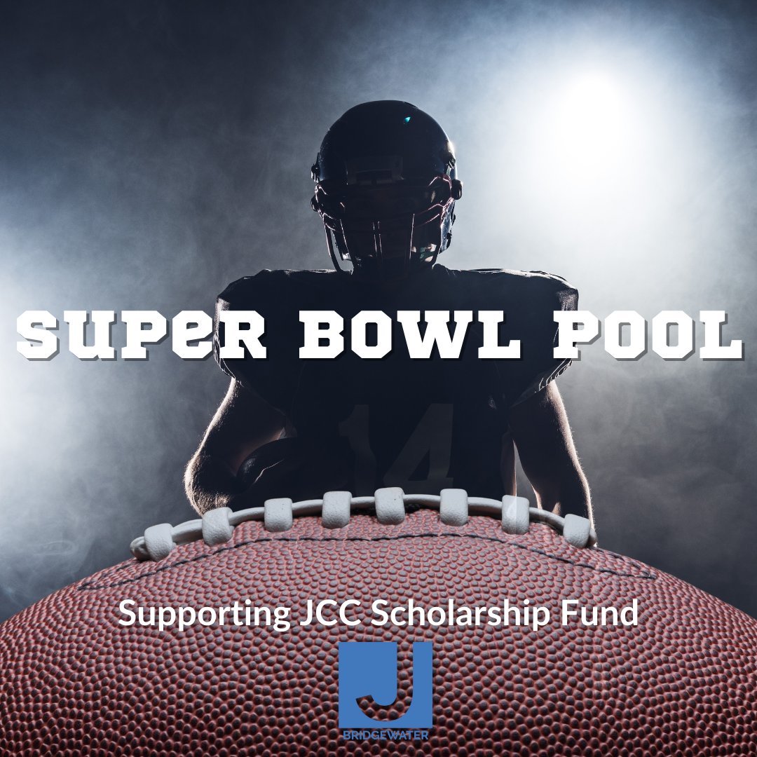 JCCBridgewater's tweet photo. 🏈🏈🏈Support the JCC Scholarship Fund and those in need in our community! Purchase a Super Bowl box for 4 chances to win! 

$100 Per Box ($60 from each box goes to Scholarship)
💸Choose your box here: https://t.co/W01eo0il0s

*This is organized by a JCC Member https://t.co/2AEQe5LK40
