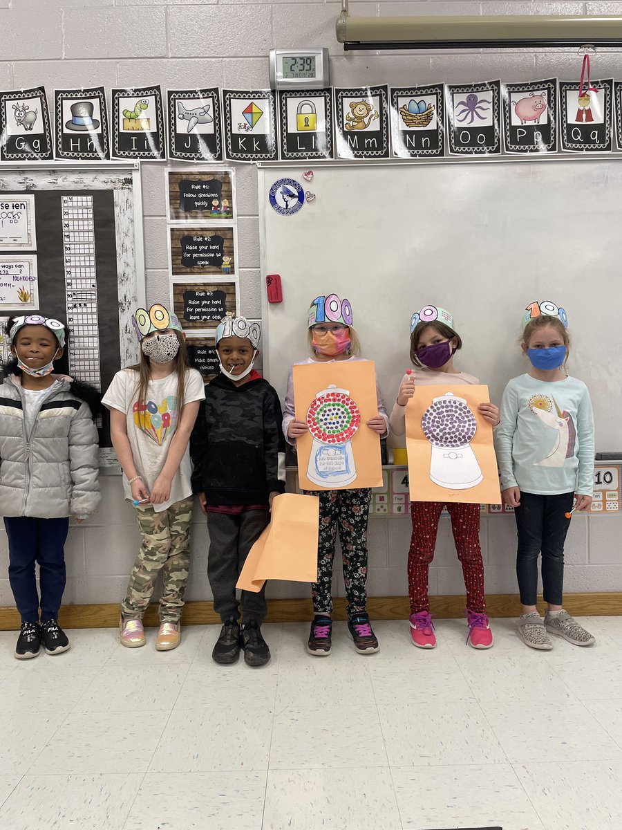 Happy 100th day of school! 💛