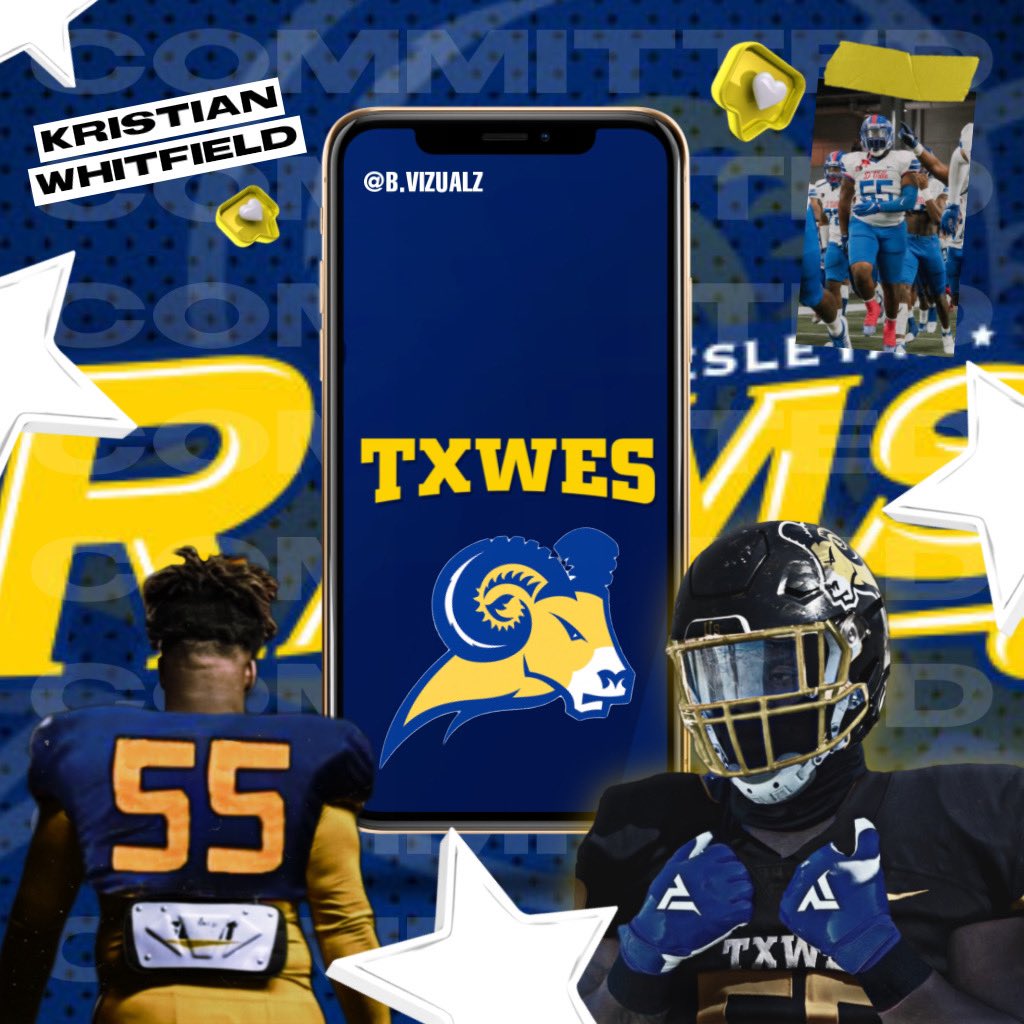 Blessed And Thankful💯 #LongLiveTheGuys❤️‍🩹 Let’s Ball In Texas🗽 #committed 🔵🟡 <a href="/RamelBorner/">Ramel Borner</a> <a href="/CoachShelton10/">Coach Shelton</a> <a href="/CoachSamuels11/">Gabe Samuels</a> <a href="/CoachHicks_5/">Kevin Hicks</a> <a href="/CoachJeanmarie/">Renald Jeanmarie</a> <a href="/DLineDude5/">Tony McClain</a>