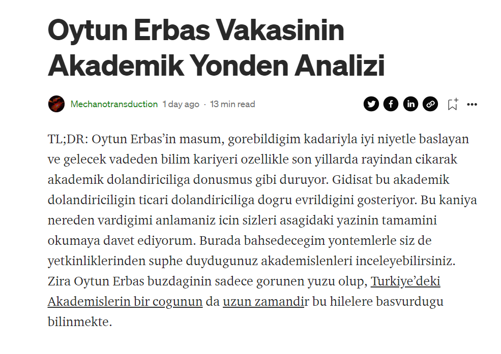 Sn Oytun Erbaş'ın akademik çalışmalarının eleştirel bir analizi: medium.com/@alivelikamilm…