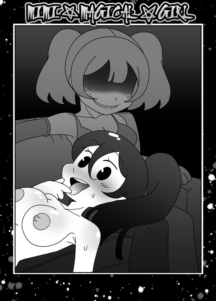 ImpUnderneath's tweet photo. (1/6) 20 page #tsf #possession #mindcontrol comic. A sequel to the 'Devil Jester body snatches Mimi the Magical Girl' comic. Devil Jester impersonates Mimi and tests out their new LUST-LUST powers on Riley, one of Mimi's friends. https://t.co/F5RutwtJ9p