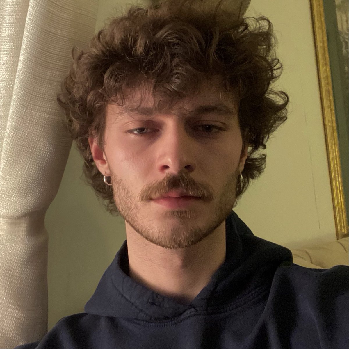 sticking w mustache for awhile idk……