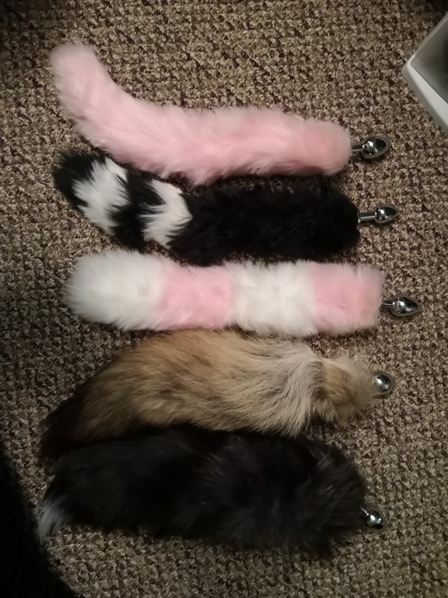 Madamredrum's tweet photo. Can't wait to stick these back in me ππ€€ #buttplugs #tailplugs #buttplugtails https://t.co/W1ruq5Ef5s