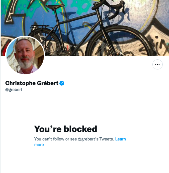 slabpublic's tweet photo. Pour avoir fait remarquer que @grebert est membre du conseil d'administration d'@anticor_org et que cette responsabilité n'est pas compatible avec le comportement partial et irrespectueux qu'il adopte pour défendre la Mairie de #Paris ⤵️

#saccageparis #ParisSousTutelle https://t.co/S1lmIQ26Kp