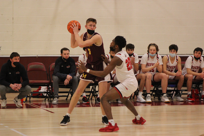 Marianapolis's tweet photo. Boys' V Basketball, Friday 5 p.m. at Pomfret - Coaches vs Cancer! We're playing for those who have fought or are fighting cancer, including Jocelyn Madden '19. Click the link https://t.co/vNk0JS82PP to make your gift today! #MaddenStrong #CoachesvsCancer #SuitsAndSneakers https://t.co/5FVRmZ0ixF