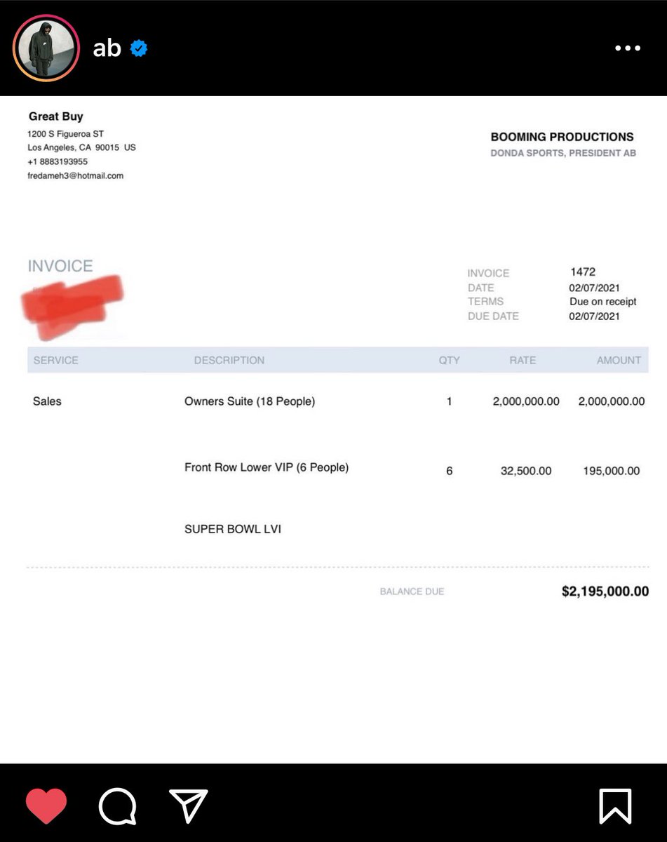 parisaintshop's tweet image. Antonio Brown, president of Donda Sports, has announced that Donda has purchased the Owners Suite for the #SuperBowl to invite kids with their families to the game and give people the "Donda experience".