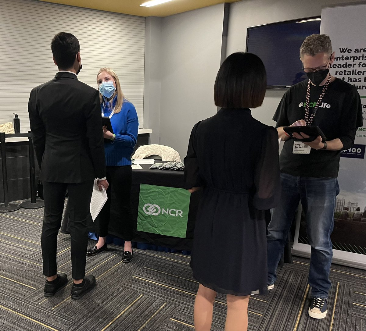Full day at Georgia Tech All Majors Career Fair! Huge thanks to Recruiting Champions and UR Team! Long lines, great conversations on NCR opportunities! <a href="/GeorgiaTech/">Georgia Tech</a> <a href="/NCRCorporation/">NCR Corporation</a> #NCRLife #NCRUR #TonyURChamp