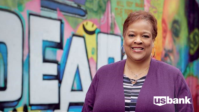 usbank's tweet photo. Sharon Ingram, U.S. Bank employee and the first woman chairperson of Arkansas’ MLK Commission, devotes her service to future history-makers: children. “They are my soft spot. I have always worked to make life easier for children that are high-risk.” #usbanklife #BlackHistoryMonth https://t.co/8luGIJLZDe