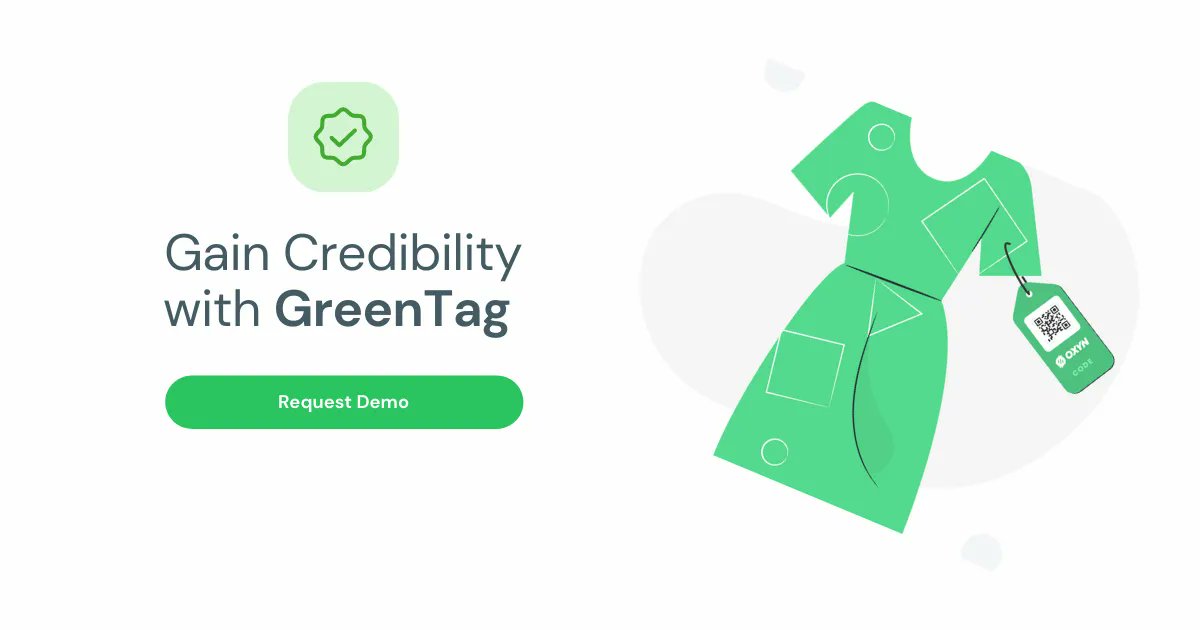 oxyncommunity's tweet photo. With our GreenTag system customers now have direct access to the whole value-chain of each product. You can attach reliable third-party certificates and awards to your products and protect them from falsification.

Request Demo here: https://t.co/7ZE8hyo5IX

#NFCChips #OXYN https://t.co/L71geS5yMT
