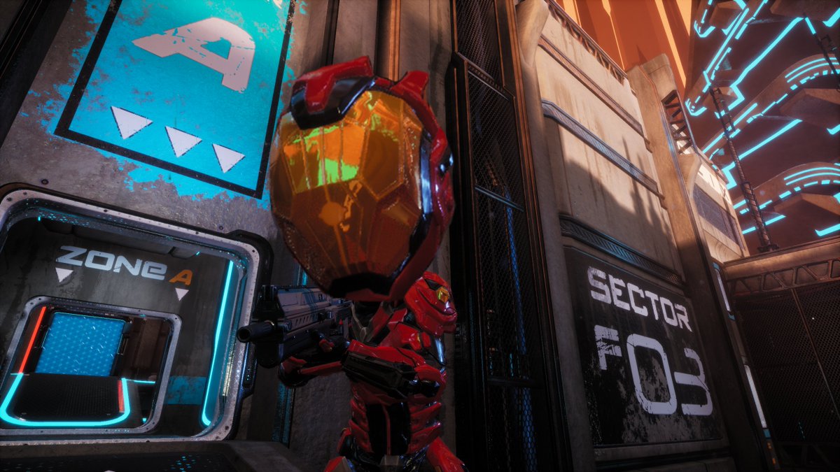 Splitgate's tweet image. Tag someone you know who would still miss this headshot...