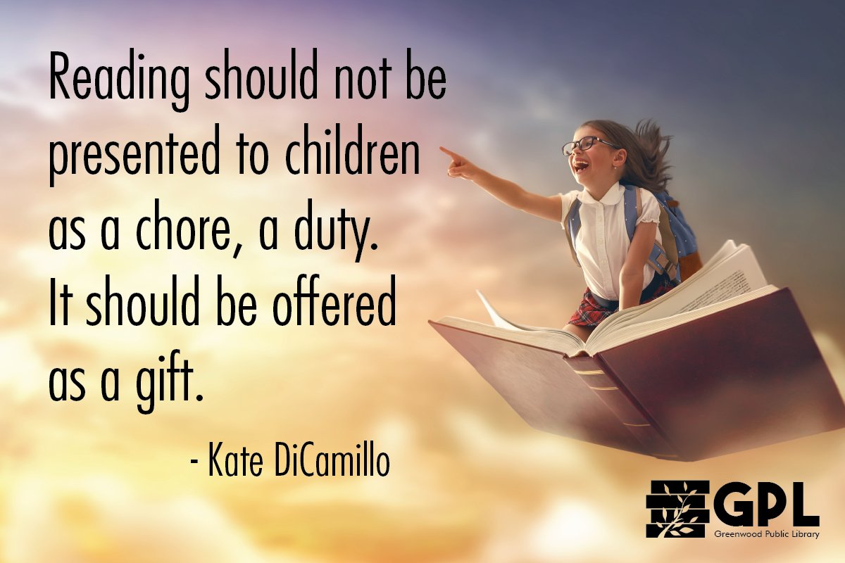 Greenwood Library tweet media