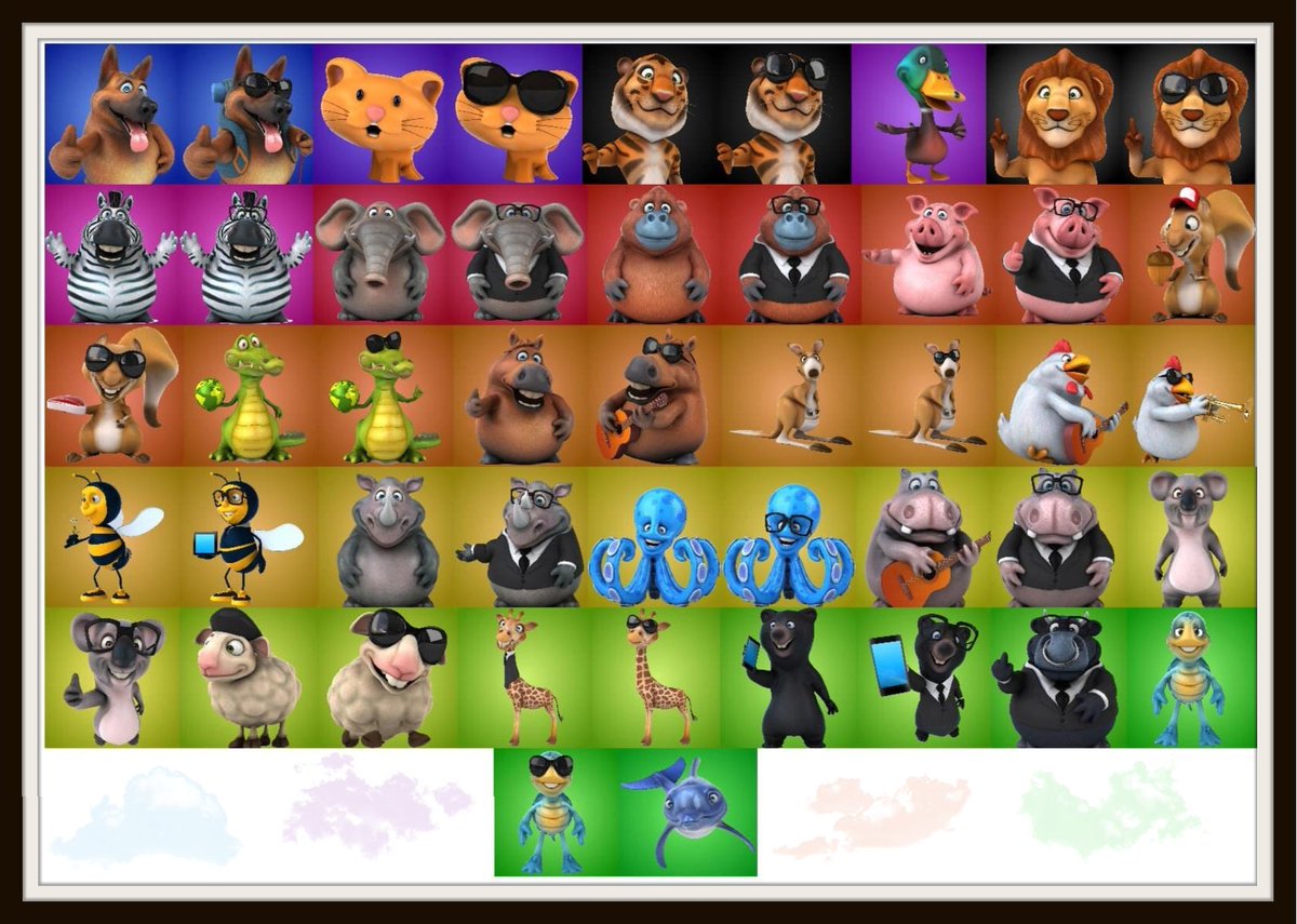 Introducing "The Goofy Ones":
~A collection curated of 47 NFT'S (25 different animals)  
~All containing UNIQUE traits
~EXCLUSIVE-Limited amount of Goofy Ones
~Will be released on OpenSea (Date TBD)
Stay tuned for MORE everyone‼️‼️‼️ 
#OpenSeaNFT #opensea #blockchain #coinbasenft