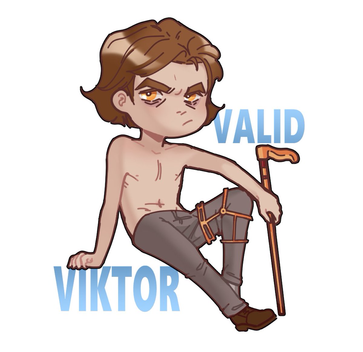 Ok, so yesterday I got some interesting dms about me always depicting Vik as a cis male, they were REALLY GLAD that his was not trans so, here my stands on the matter...