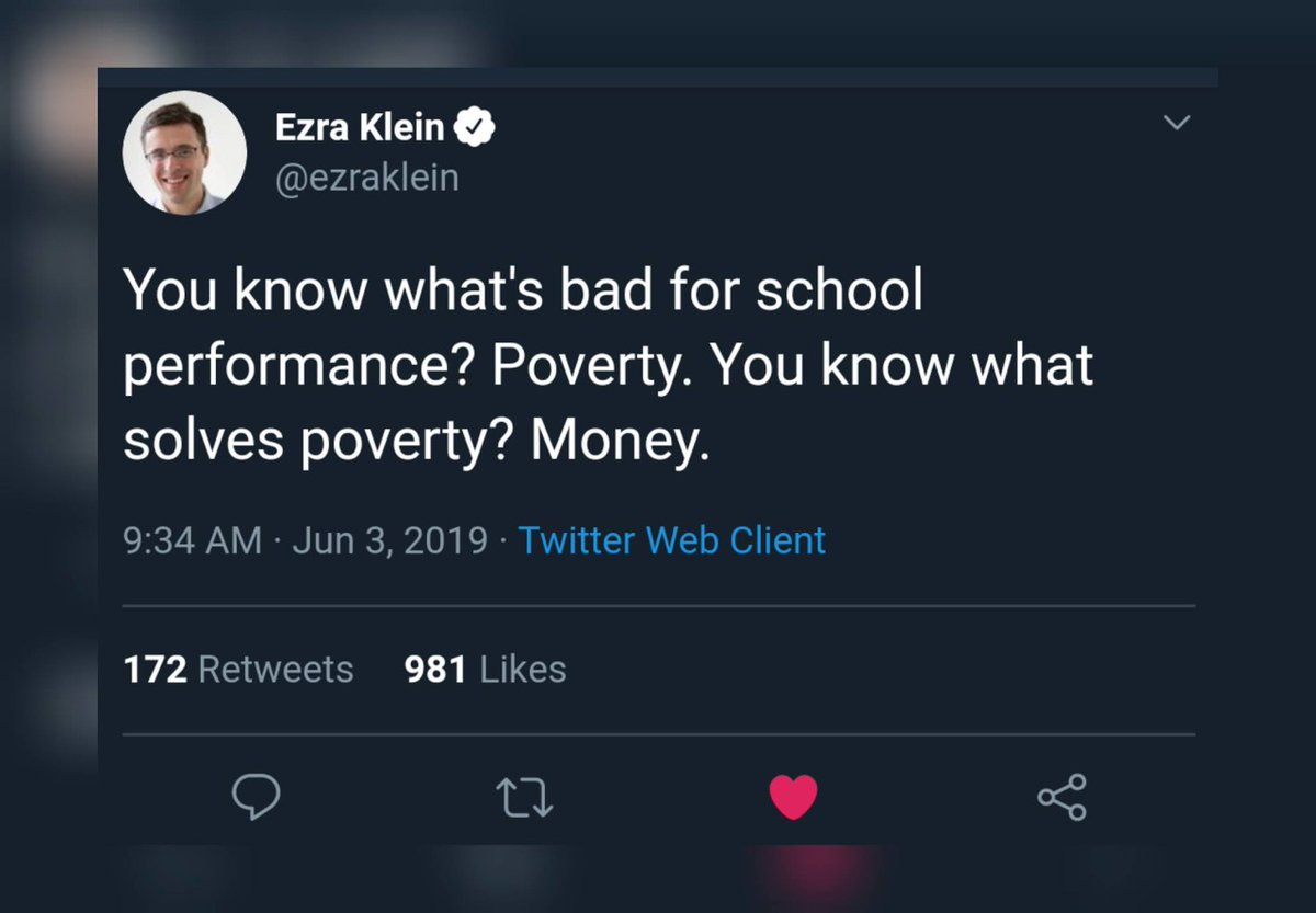 Cash over ineffective, punitive programs.

#EndPoverty #BasicIncome