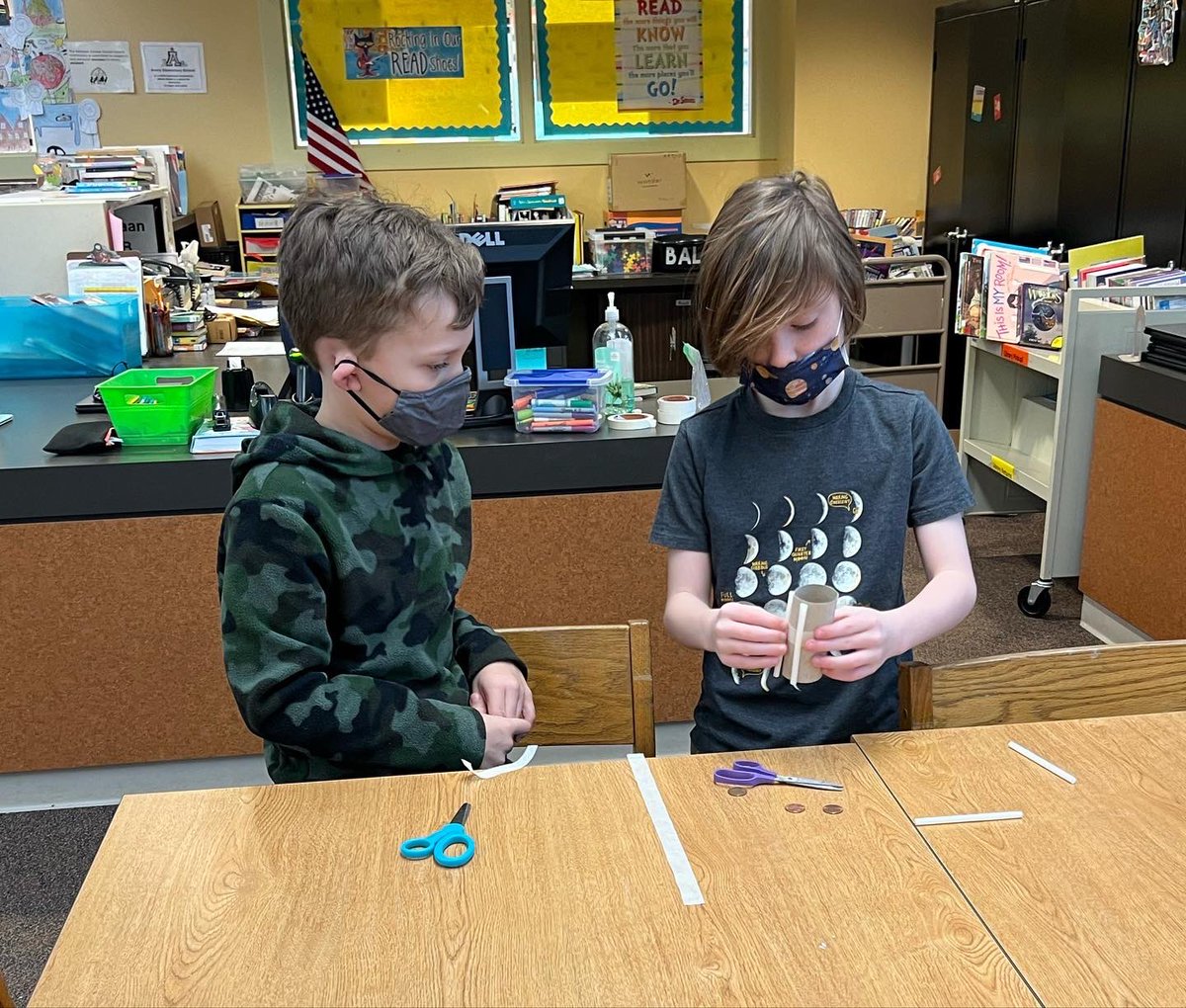 MillerHudsonWG's tweet photo. Winter Olympics STEM with @MrsPupillo! Students created and tested bobsled designs. https://t.co/b6W1mMJ6cW