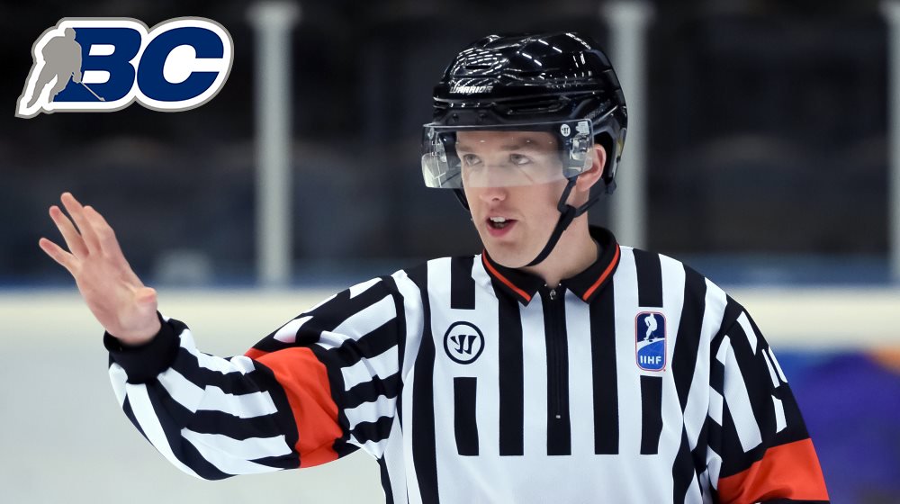 BCHockey_Source's tweet photo. It’s not just BC-born players that have found their way to the Olympic games. Get to know @BCHockey_Refs Mike Campbell, who is in Beijing to officiate the Men’s Hockey Tournament! https://t.co/8K9nD0vcFT
 
#BCBorn https://t.co/njNUk4WfH5