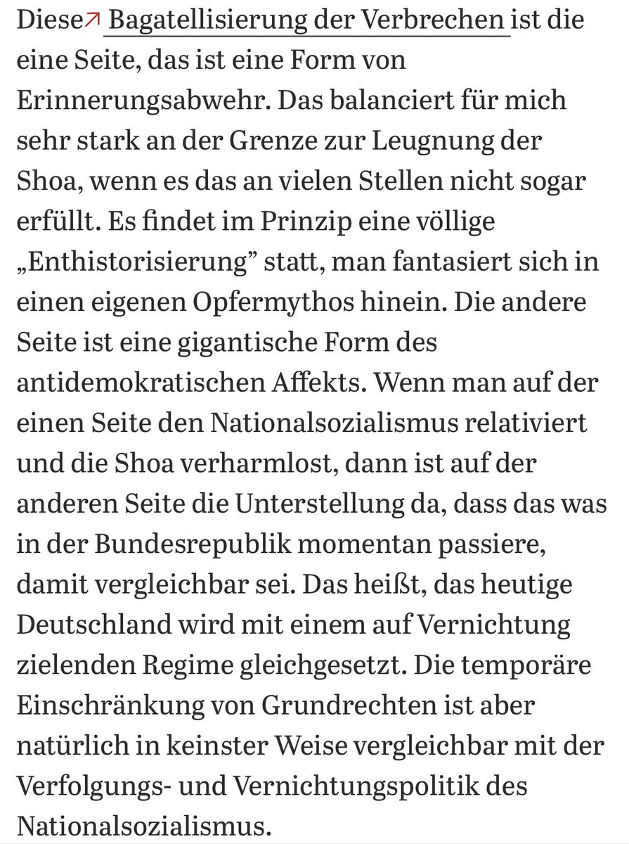 julius geiler (@glr_berlin) on Twitter photo Ich empfehle an dieser Stelle ein von <a href="/Til_Schroeter/">Tilman Schröter</a> und mir geführtes Interview mit Berlins Antisemitismusbeauftragten Samuel Salzborn vom vergangenen Jahr. Hier Salzborns Antwort auf unserer Frage zu den gelben „ungeimpft“-Sternen bei Corona-Demos: Ich empfehle an dieser Stelle ein von <a href="/Til_Schroeter/">Tilman Schröter</a> und mir geführtes Interview mit Berlins Antisemitismusbeauftragten Samuel Salzborn vom vergangenen Jahr. Hier Salzborns Antwort auf unserer Frage zu den gelben „ungeimpft“-Sternen bei Corona-Demos: