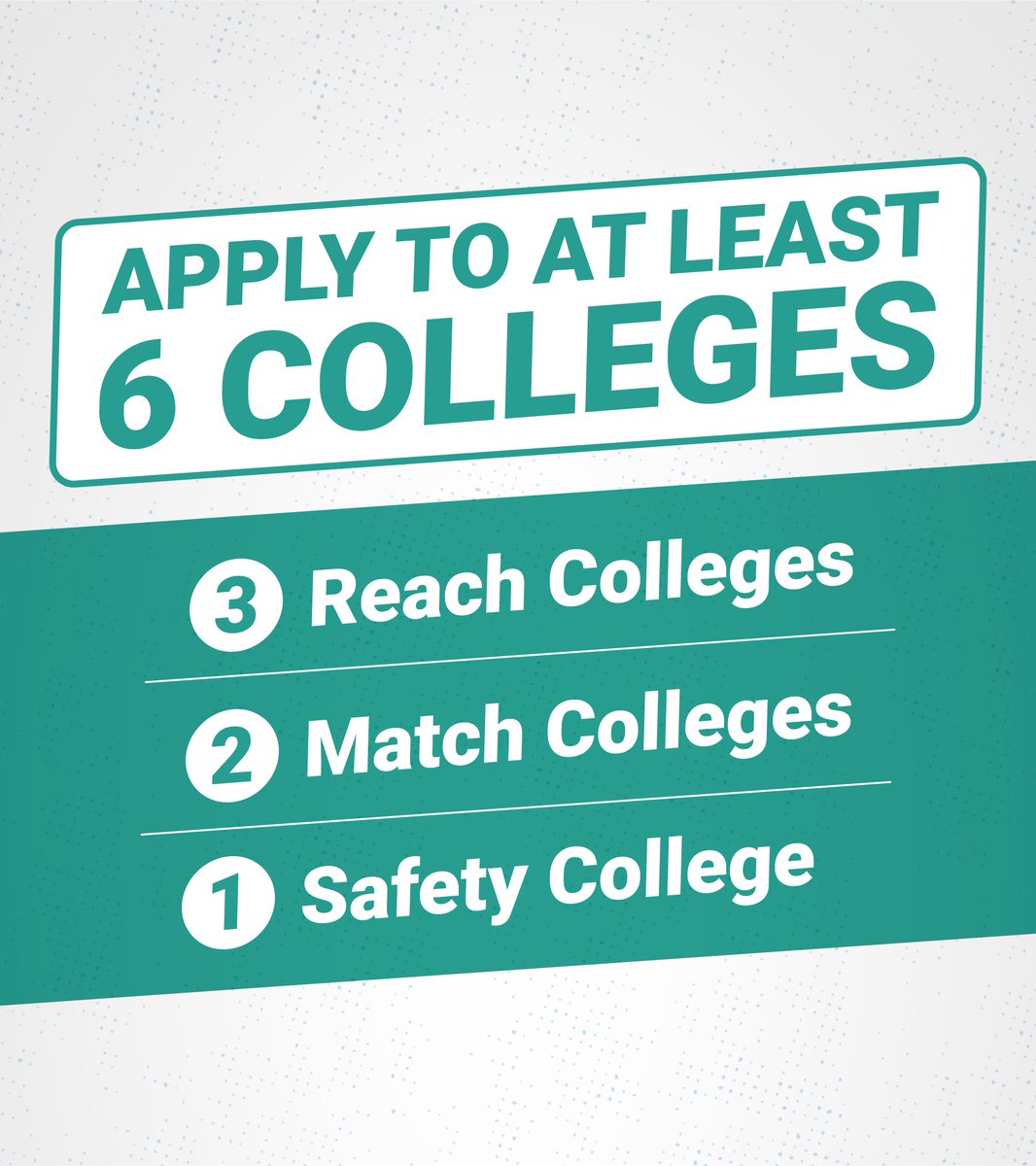 How many colleges should you apply to? spr.ly/6010KOT7E