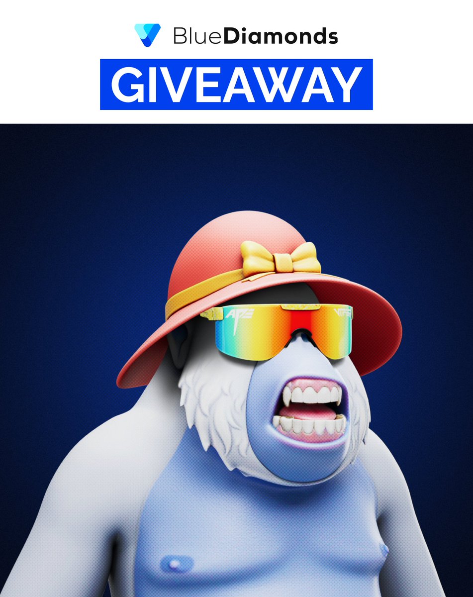 BlueDiamonds - New Standard of Solana NFTs 💎 (@bluediamondsnft) on Twitter photo 🚨 #NFTGIVEAWAY 🚨
🔥 Over $7,000 in value 💰🔥
Let's celebrate our upcoming launch! 🎉
To enter
✅ Like & RT
✅ Follow <a href="/BlueDiamondsNFT/">BlueDiamonds - New Standard of Solana NFTs 💎</a>
✅ Tag 3 friends OR drop 3 prominent #
(Our discord discord.gg/xsE7agFjtd)
Winner in 48h 🚀
#NFTs #NFT #NFTdrop #nftart #NFTCommunity 🚨 #NFTGIVEAWAY 🚨
🔥 Over $7,000 in value 💰🔥
Let's celebrate our upcoming launch! 🎉
To enter
✅ Like & RT
✅ Follow <a href="/BlueDiamondsNFT/">BlueDiamonds - New Standard of Solana NFTs 💎</a>
✅ Tag 3 friends OR drop 3 prominent #
(Our discord discord.gg/xsE7agFjtd)
Winner in 48h 🚀
#NFTs #NFT #NFTdrop #nftart #NFTCommunity