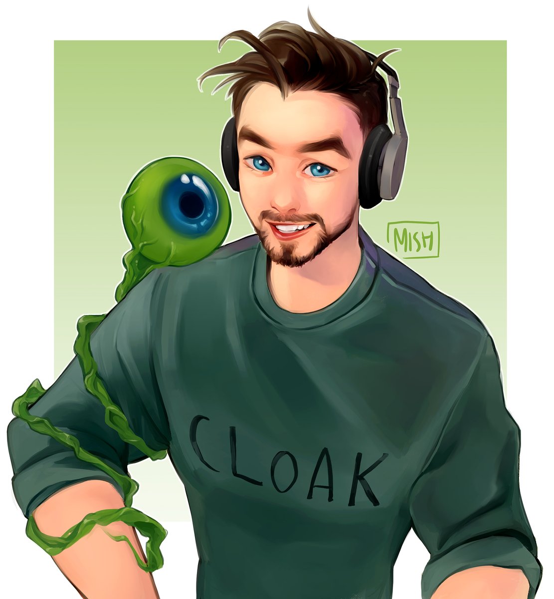 happy birthday to spedicyman!💚 @Jacksepticeye #jacksepticeye. mish 🌱 COMM...