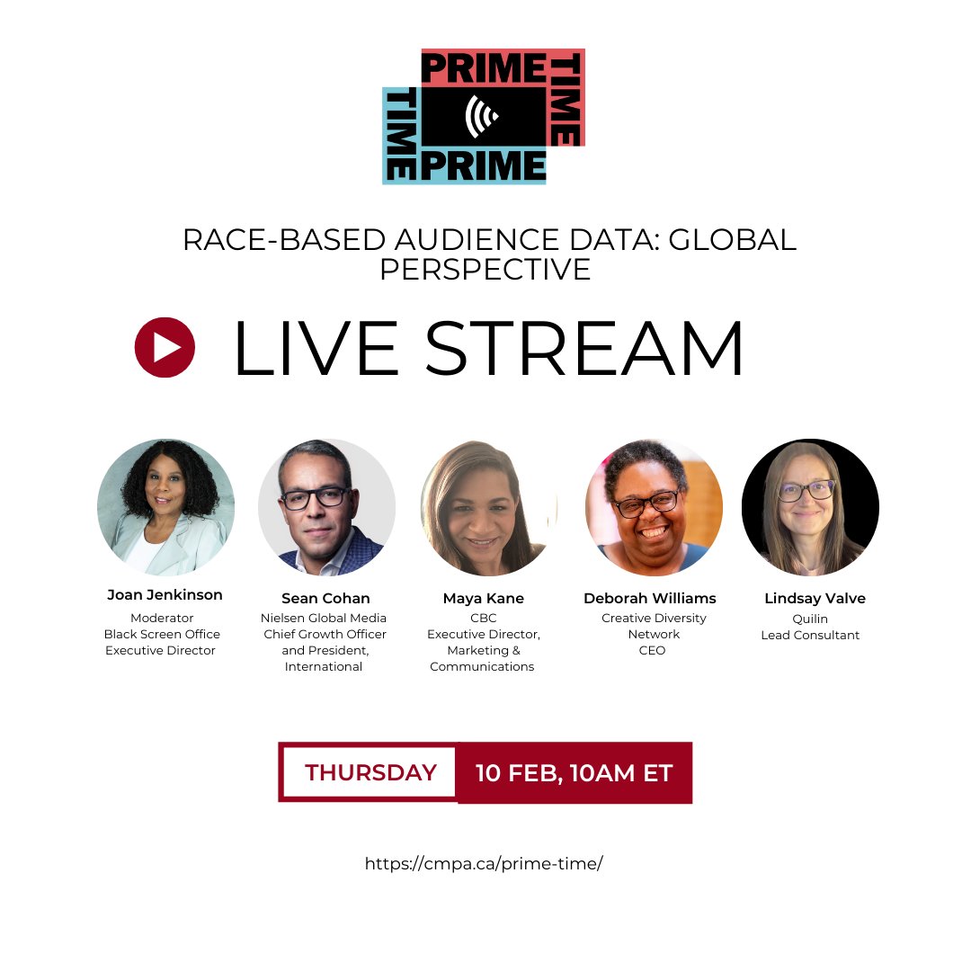 BLKScreenOffice's tweet image. GREAT NEWS!!!!

‘Being Seen: Directives for Creating Authentic and Inclusive Content’ is now officially launched at beingseen.ca and etrevu.ca. 

Be sure to check out the Prime Time Panel, read the report, tweet us your questions at #BSOBeingSeen