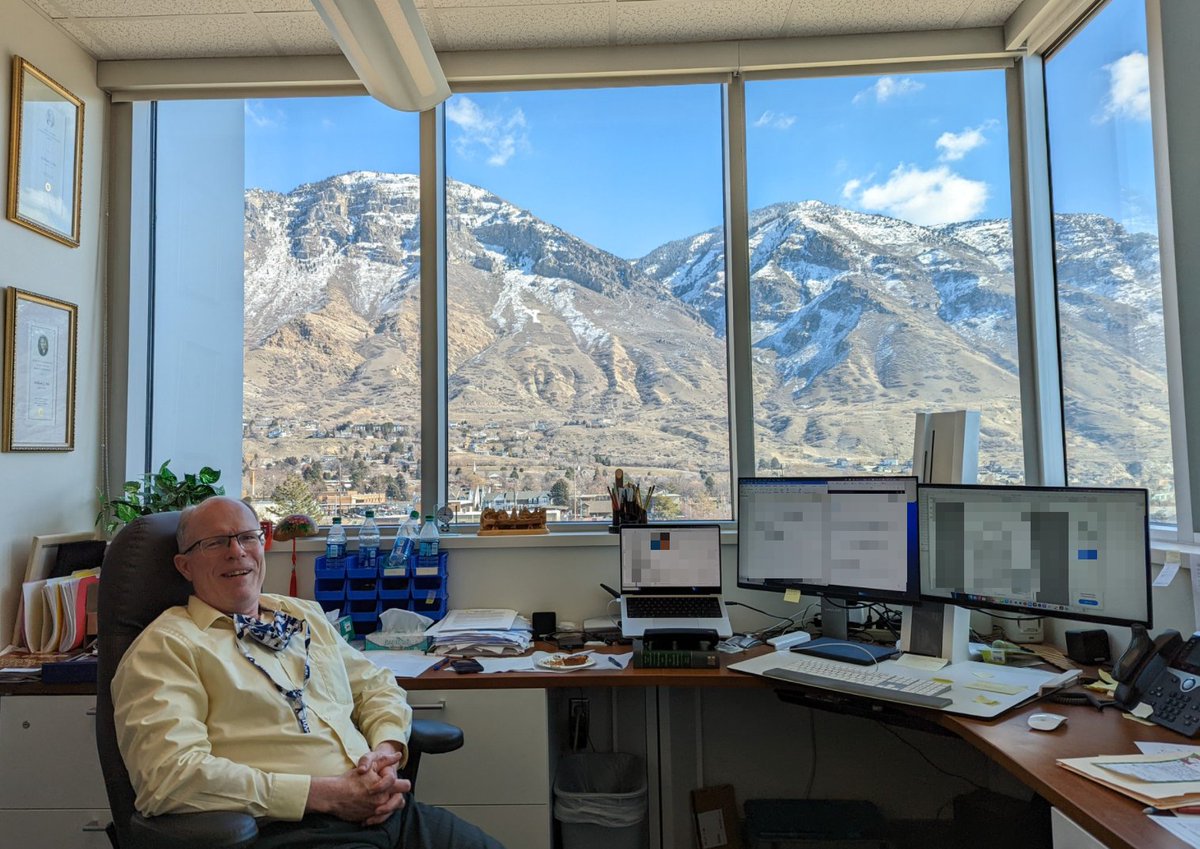 WalterReade's tweet photo. I visited a professor at BYU last week. I was blown away by the view from his office. Like, how do you not stare out the window all day? https://t.co/9RKLdcvLU8
