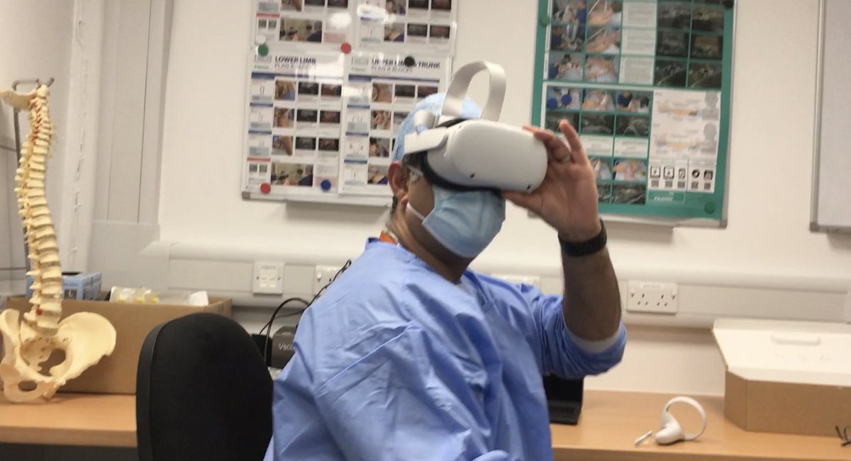 Dr Amit Pawa๐๐๏ธ (@amit_pawa) on Twitter photo Surely there has got to be a caption competition for these!
Excited to try out a new QI project at <a href="/GSTTanaesthesia/">GSTT Anaesthesia</a> using VR tech!
Massive thanks to @SinteticaUK !
Obvs we have to trial them first! Surely there has got to be a caption competition for these!
Excited to try out a new QI project at <a href="/GSTTanaesthesia/">GSTT Anaesthesia</a> using VR tech!
Massive thanks to @SinteticaUK !
Obvs we have to trial them first!