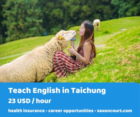 TEFL Jobs: Teach English in Taichung, Taiwan dlvr.it/SJYKsB