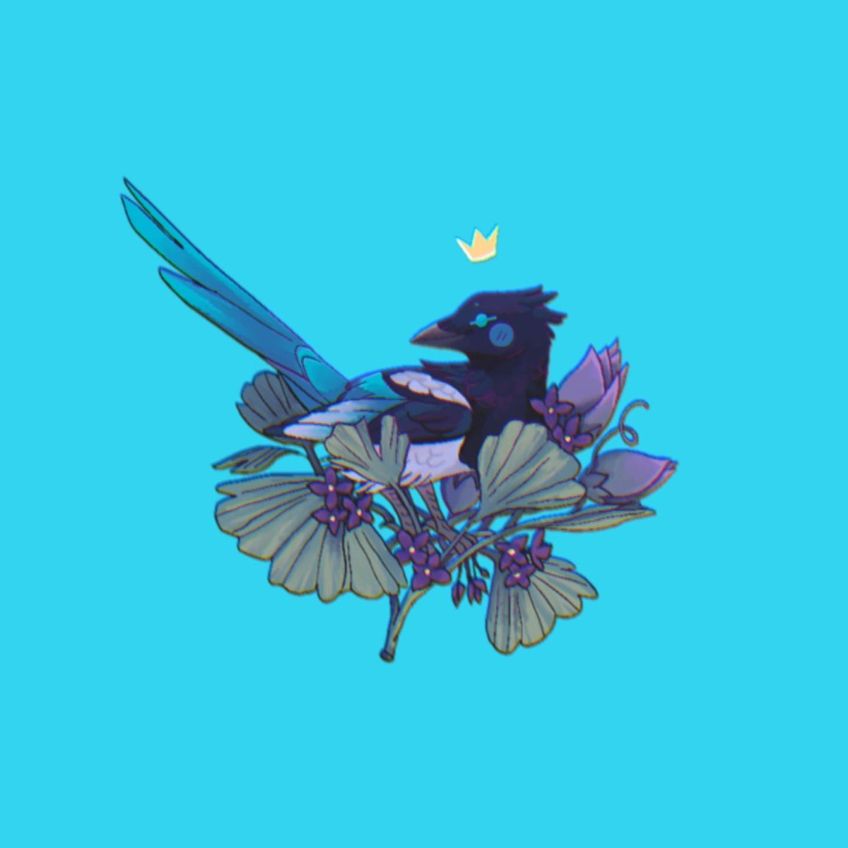 Idk how this all works, but here’s my pfp? #art #bird