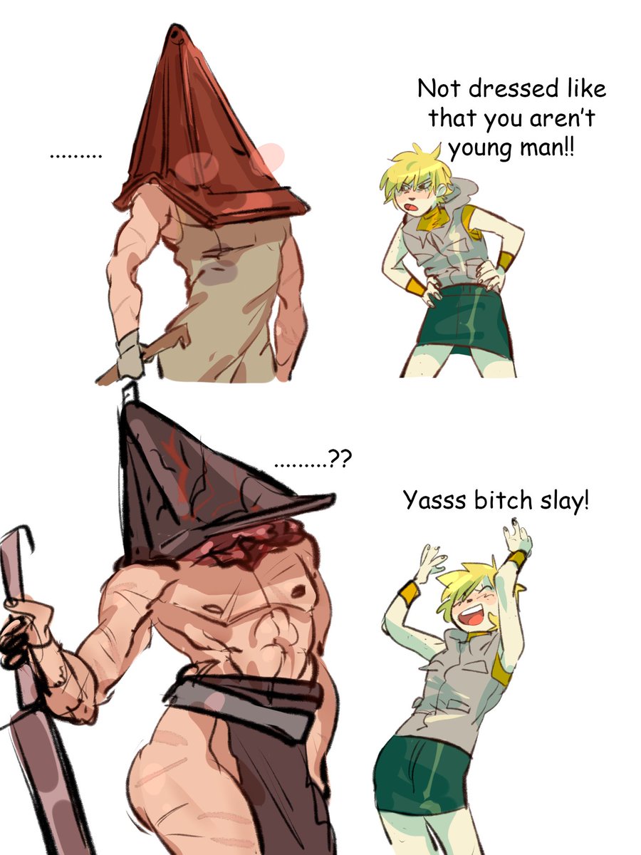 grechushk4's tweet photo. yasssssss bitch 
#silenthill #dbd https://t.co/pHxH3D1VAF