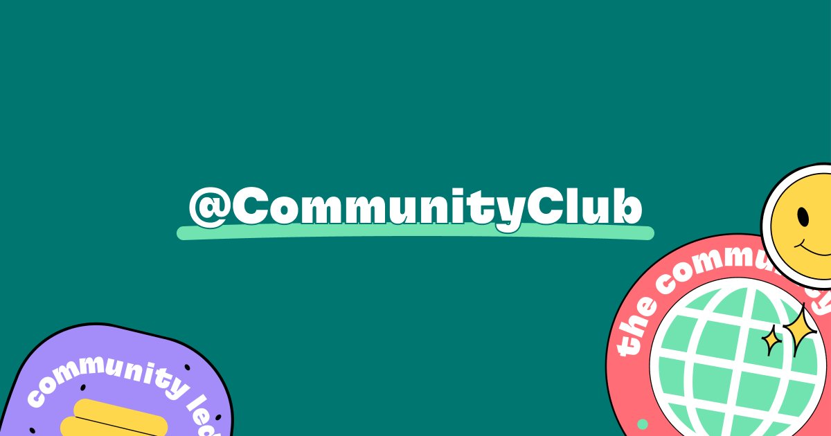 The Community Club (We've moved!) tweet media