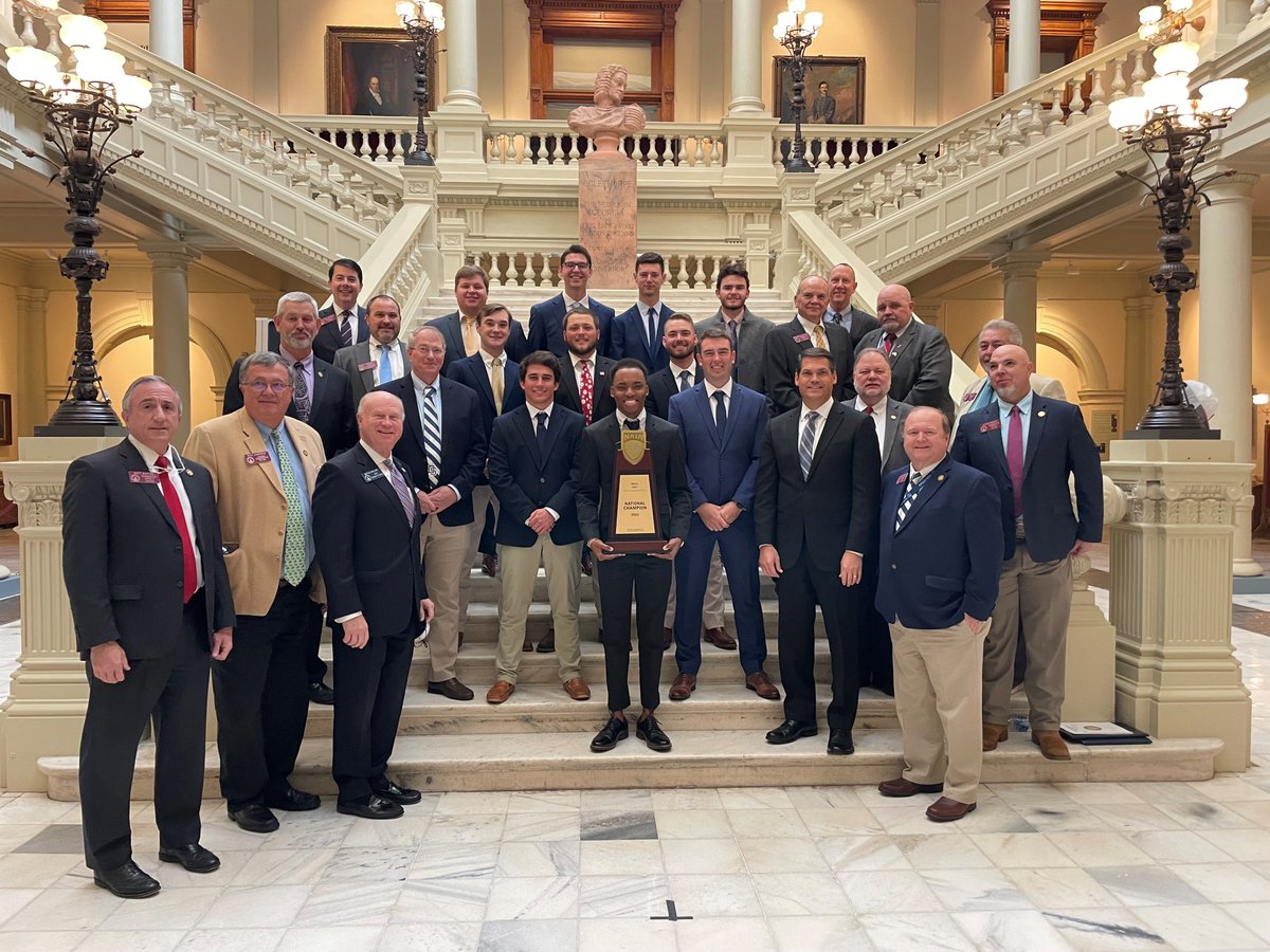 DaltonStateGolf's tweet image. Thank you to all that made our trip to the Georgia Capitol a success! Resolution 409 and an unforgettable experience! #BeepBeep #Georgia