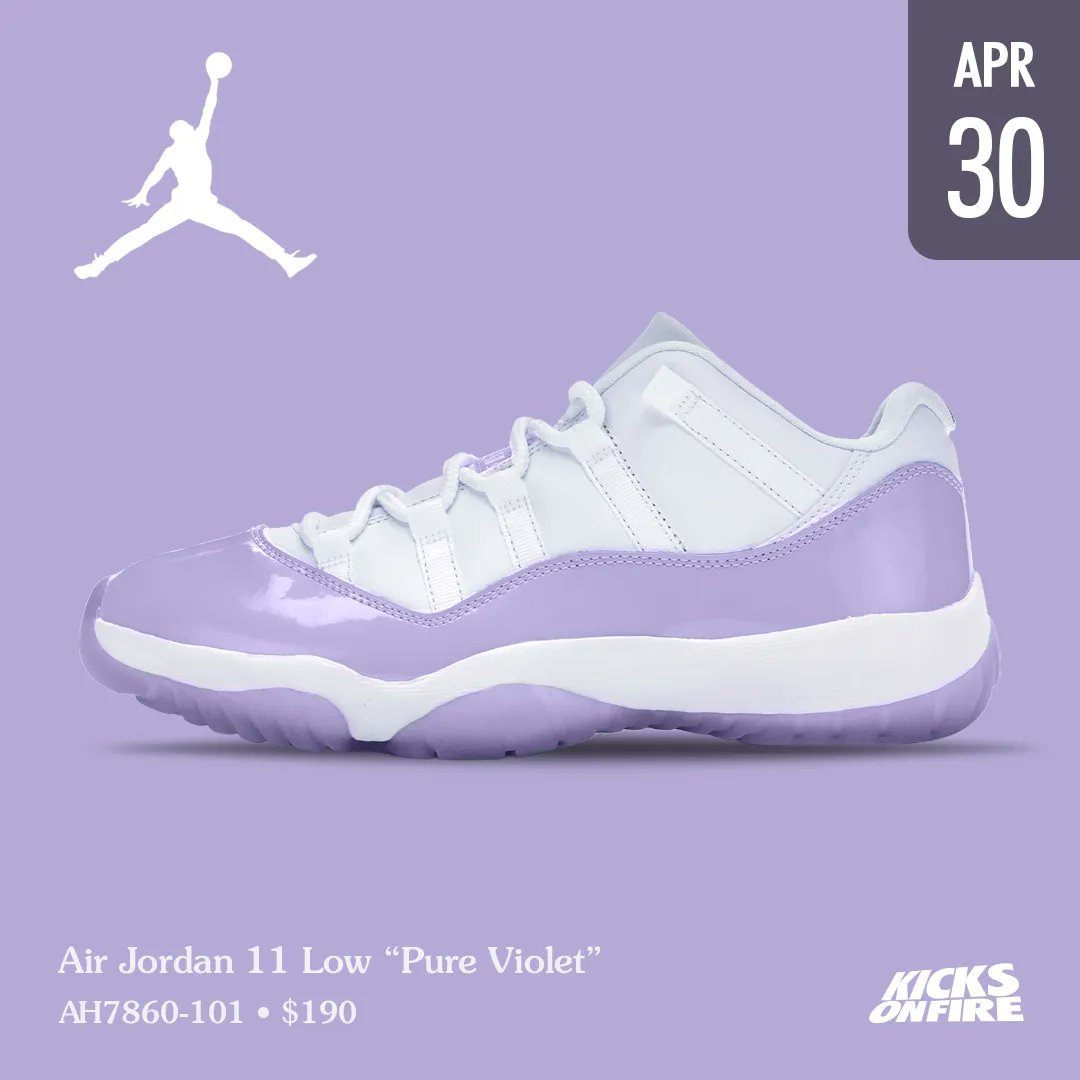 Air Jordan 11 Low “Pure Violet 