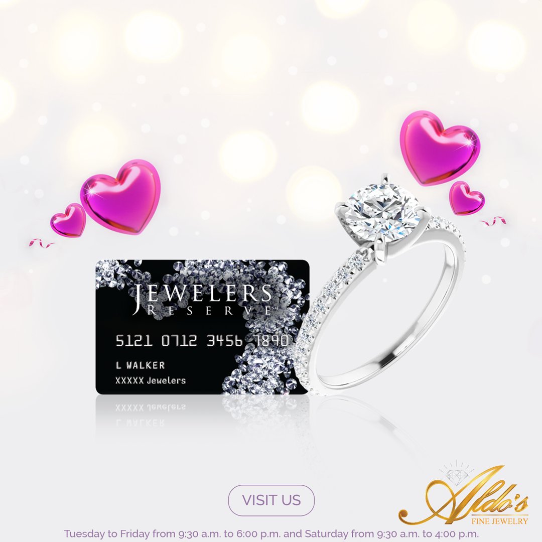 aldosfinejewel's tweet photo. 💝Only few days left until Valentine's Day, and here at Aldo's Fine Jewelry we have the best ally for your forever valentines gift! 💝
#giftideas #everandeverbride #stullerinc #jewelersreservecard https://t.co/JtoRDEik1m